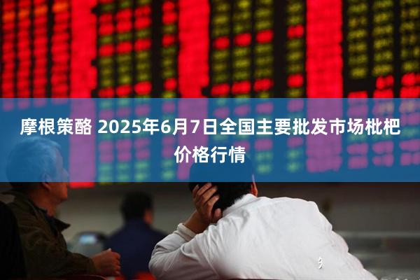 摩根策酪 2025年6月7日全国主要批发市场枇杷价格行情