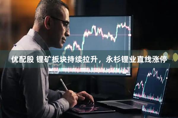 优配股 锂矿板块持续拉升，永杉锂业直线涨停