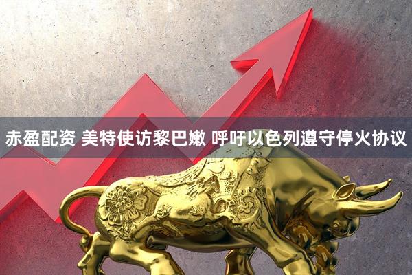 赤盈配资 美特使访黎巴嫩 呼吁以色列遵守停火协议