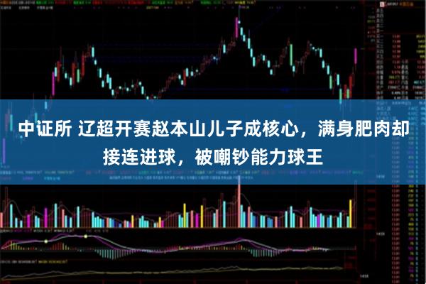 中证所 辽超开赛赵本山儿子成核心，满身肥肉却接连进球，被嘲钞能力球王